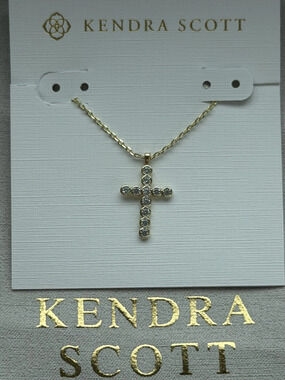 Kendra Scot Cross Pendant Necklace
